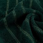 Eurofirany, ręcznik bawełniany, Amira 08, 70-140 cm, ciemnozielony