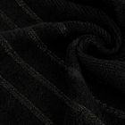 Eurofirany, ręcznik bawełniany, Amira 09, 70-140 cm, czarny