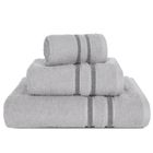 Eurofirany, ręcznik Dina, 70-140 cm, srebrny