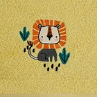 Eurofirany, ręcznik dziecięcy baby, 100-100 cm, pomarańczowy