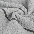 Eurofirany, ręcznik Favori, 50-90 cm, srebrny