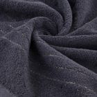 Eurofirany, ręcznik Gala, 30-50 cm, grafitowy