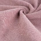 Eurofirany, ręcznik, Iris, 50-90 cm, pudrowy