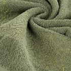 Eurofirany, ręcznik, Iris, 70-140 cm, ciemnozielony