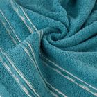 Eurofirany, ręcznik Jonas, 50-90 cm, turkusowy