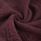 Eurofirany, ręcznik, Loren, 70-140 cm, bordowy