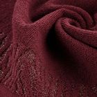 Eurofirany, ręcznik Margo, 70-140 cm, bordowy