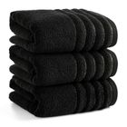 Eurofirany, ręcznik Nadine, 70-140 cm, czarny