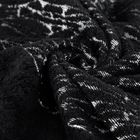 Eurofirany, ręcznik, Nola, 70-140 cm, czarny