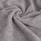 Eurofirany, ręcznik, Reni, 50-90 cm, srebrny