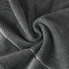 Eurofirany, ręcznik Salado, 70-140 cm, grafitowy