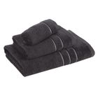 Eurofirany, ręcznik Sibel, 50-90 cm, czarny