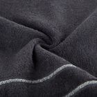 Eurofirany, ręcznik Sibel, 70-140 cm, czarny