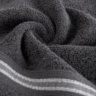 Eurofirany, ręcznik Tris, 30-50 cm, czarny