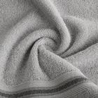 Eurofirany, ręcznik Tris, 30-50 cm, srebrny