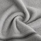 Eurofirany, ręcznik Tris, 50-90 cm, srebrny