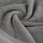 Eurofirany, ręcznik Tris, 50-90 cm, stalowy