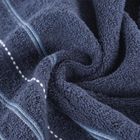 Eurofirany, ręcznik Vento, 50-90 cm, granatowy