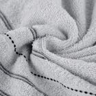 Eurofirany, ręcznik Vento, 50-90 cm, srebrny