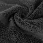 Eurofirany, ręcznik Vilia, 70-140 cm, ciemnografitowy