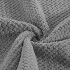 Eurofirany, ręcznik Zoe, 30-50 cm, srebrny