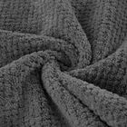 Eurofirany, ręcznik Zoe, 30-50 cm, stalowy