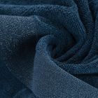 Eurofirany, ręcznik, Zoja 08, 30-50 cm, ciemnoturkusowy