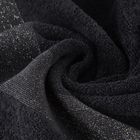 Eurofirany, ręcznik, Zoja 09, 70-140 cm, czarny