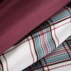 Eurofirany, świąteczny komplet pościeli, Aaron, 160-200 cm, biały