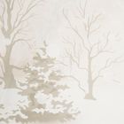 Eurofirany, świąteczny komplet pościeli, Snowflake, 220-200 cm, beżowy