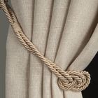 Eurofirany, sznur dekoracyjny Molly, 51 cm, czarny