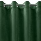 Eurofirany, zasłona gotowa, Darla, 140-250 cm, ciemnozielony