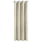 Eurofirany, zasłona gotowa, Darla, 140-250 cm, kremowy