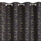 Eurofirany, zasłona gotowa, Evi, 140-250 cm, czarny