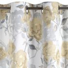 Eurofirany, zasłona gotowa, Inari, 140-250 cm, srebrny