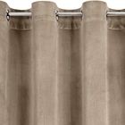 Eurofirany, zasłona gotowa, Melanie, 140-260 cm, ciemnobeżowy