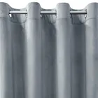 Eurofirany, zasłona gotowa, Melanie, 140-260 cm, szary