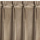 Eurofirany, zasłona gotowa, Melanie, 80-270 cm, ciemnobeżowy