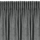 Eurofirany, zasłona gotowa, Neska, na taśmie, 140-270 cm, stalowy