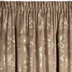 Eurofirany, zasłona gotowa, Raja, na taśmie, 140-270 cm, brązowy