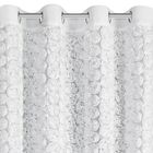 Eurofirany, zasłona gotowa, Roses, 140-250 cm, biały