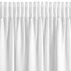 Eurofirany, zasłona gotowa, Roses, na taśmie, 350-270 cm, biały