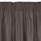 Eurofirany, zasłona zaciemniająca gotowa, Ada, na taśmie 140-270 cm, grafitowy