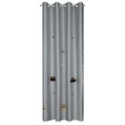 Eurofirany, zasłona zaciemniająca gotowa, Alvin, 140-250 cm, srebrny