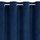 Eurofirany, zasłona zaciemniająca gotowa, Ariadna, 140-250 cm, granatowy