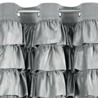 Eurofirany, zasłona zaciemniająca gotowa, Aura, 140-250 cm, srebrny