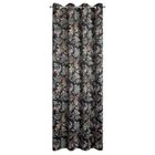 Eurofirany, zasłona zaciemniająca gotowa, Becky, 140-250 cm, czarny