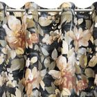 Eurofirany, zasłona zaciemniająca gotowa, Betty, 140-250 cm, czarny