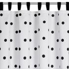 Eurofirany, zasłona zaciemniająca gotowa, Busa, na szelkach, 140-270 cm, biały