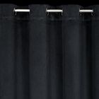 Eurofirany, zasłona zaciemniająca gotowa, Carli, 140-250 cm, czarny